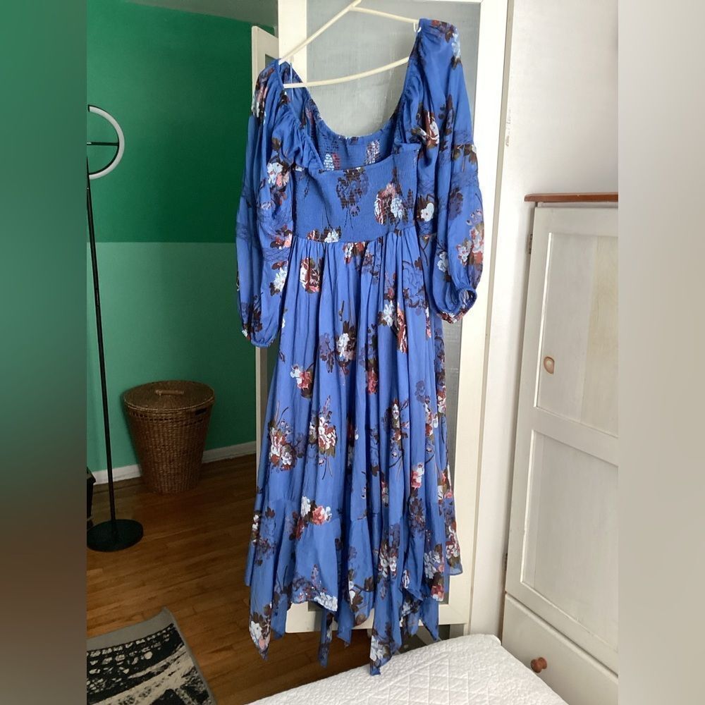 Free People L Morning Glory Boho floral dress - Picture 5 of 11